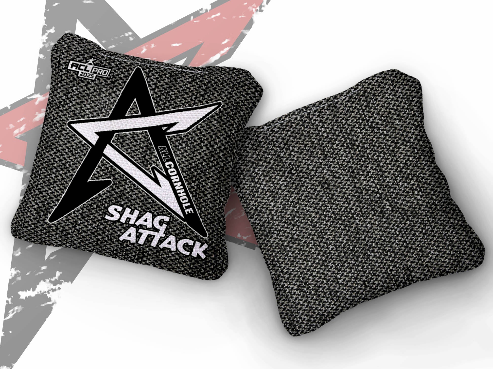 2025 Shag Attack - “Blackout” - ACL Pro Stamped Cornhole Bags - SET OF 4 BAGS