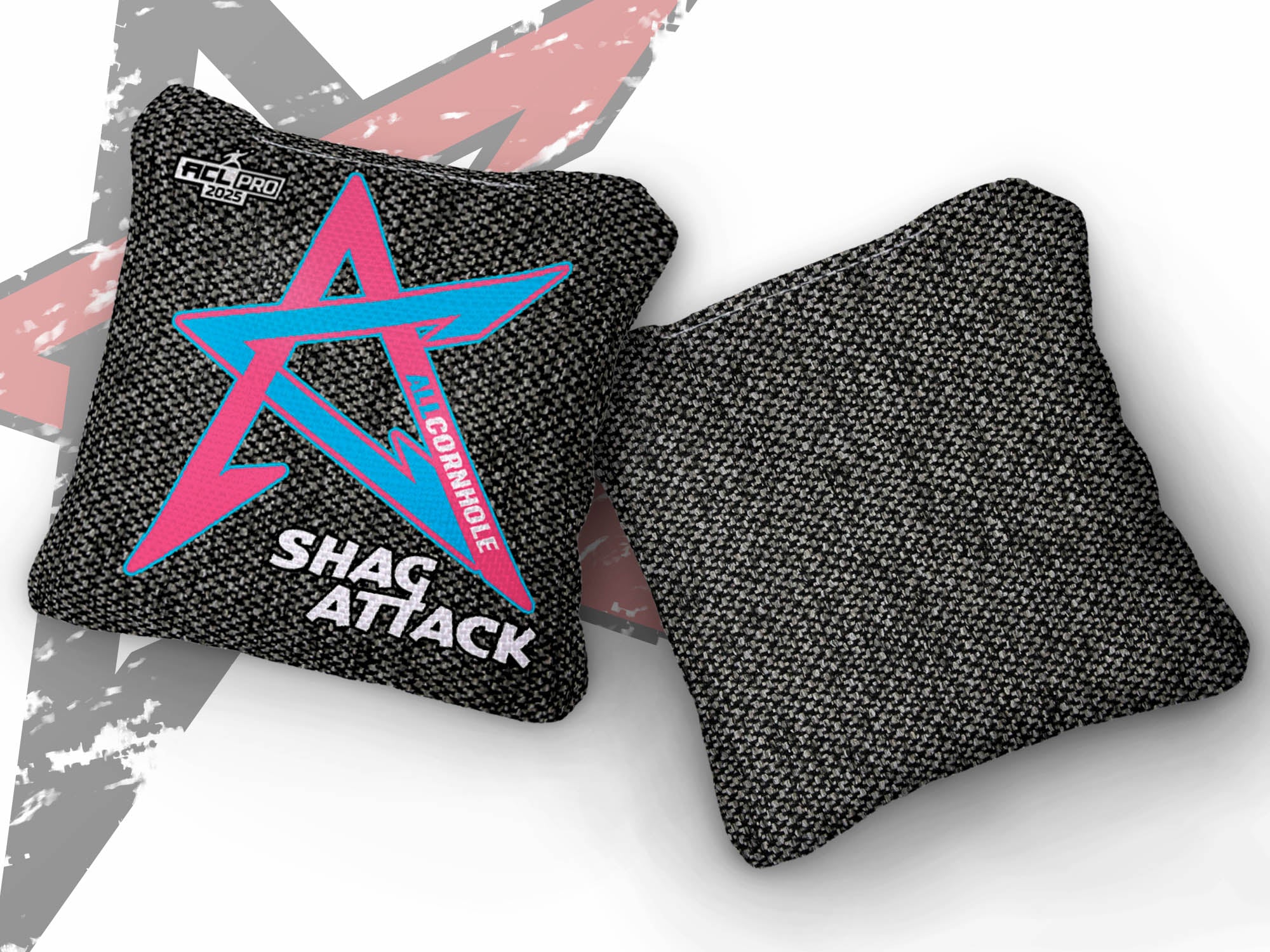 2025 Shag Attack - “Blackout” - ACL Pro Stamped Cornhole Bags - SET OF 4 BAGS