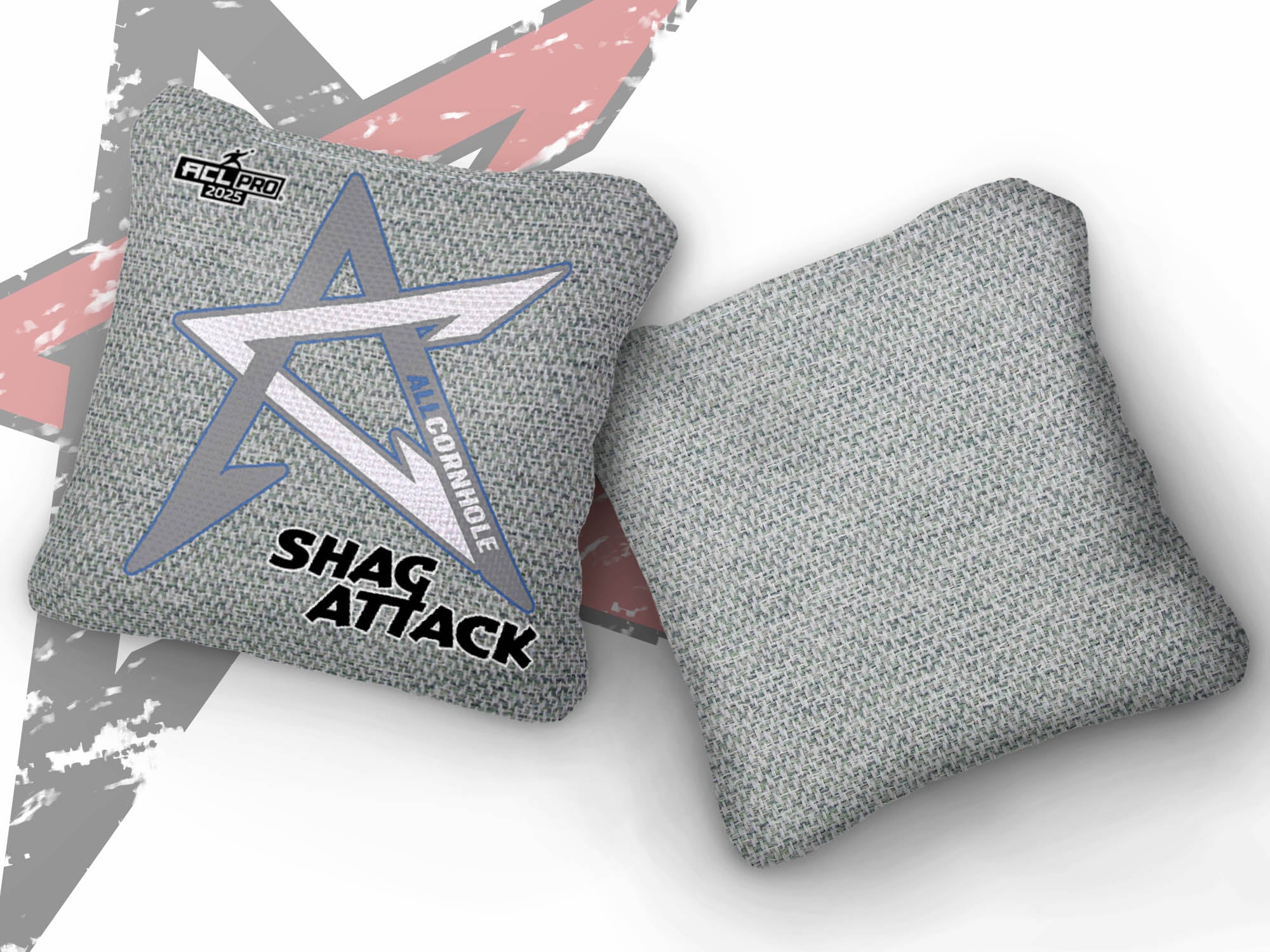 2025 Shag Attack -“Whiteout” - ACL Pro Stamped Cornhole Bags - SET OF 4 BAGS