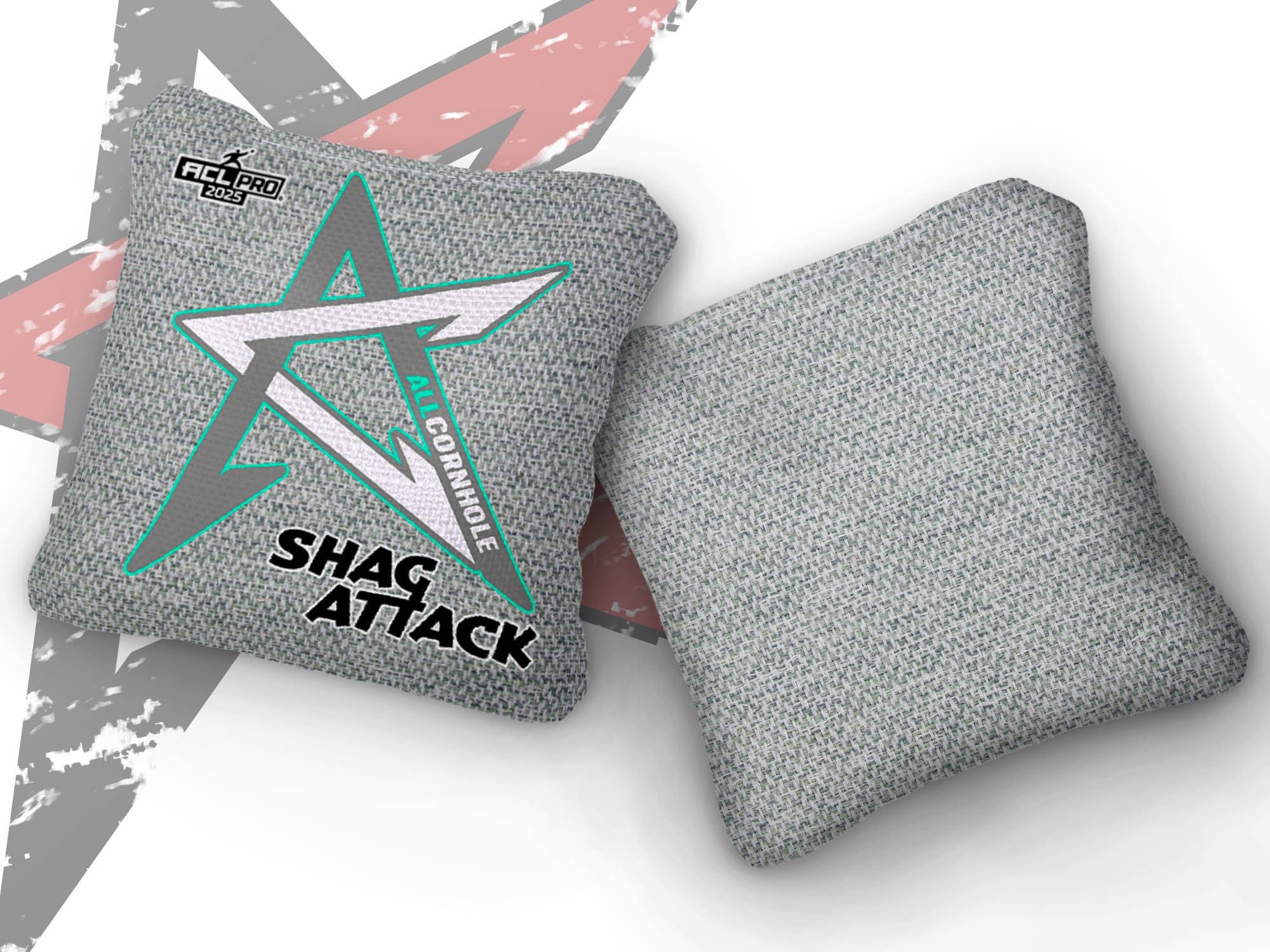 2025 Shag Attack -“Whiteout” - ACL Pro Stamped Cornhole Bags - SET OF 4 BAGS