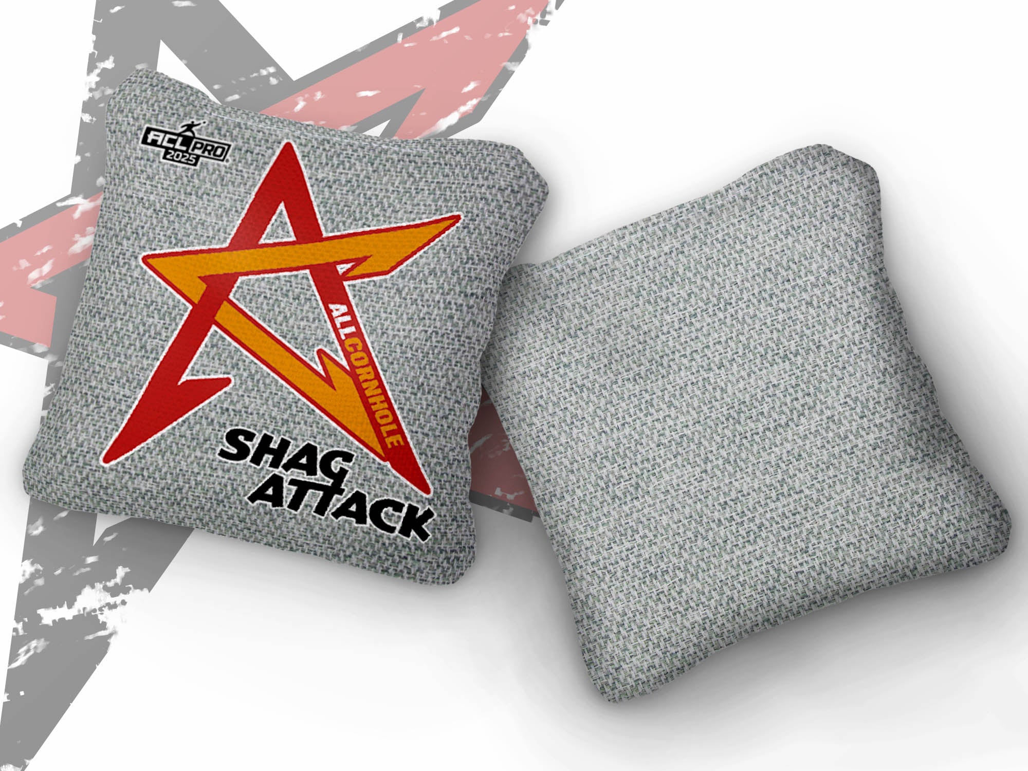 2025 Shag Attack -“Whiteout” - ACL Pro Stamped Cornhole Bags - SET OF 4 BAGS