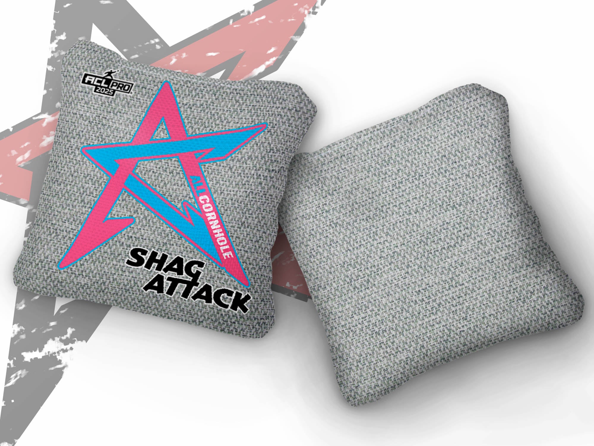 2025 Shag Attack -“Whiteout” - ACL Pro Stamped Cornhole Bags - SET OF 4 BAGS