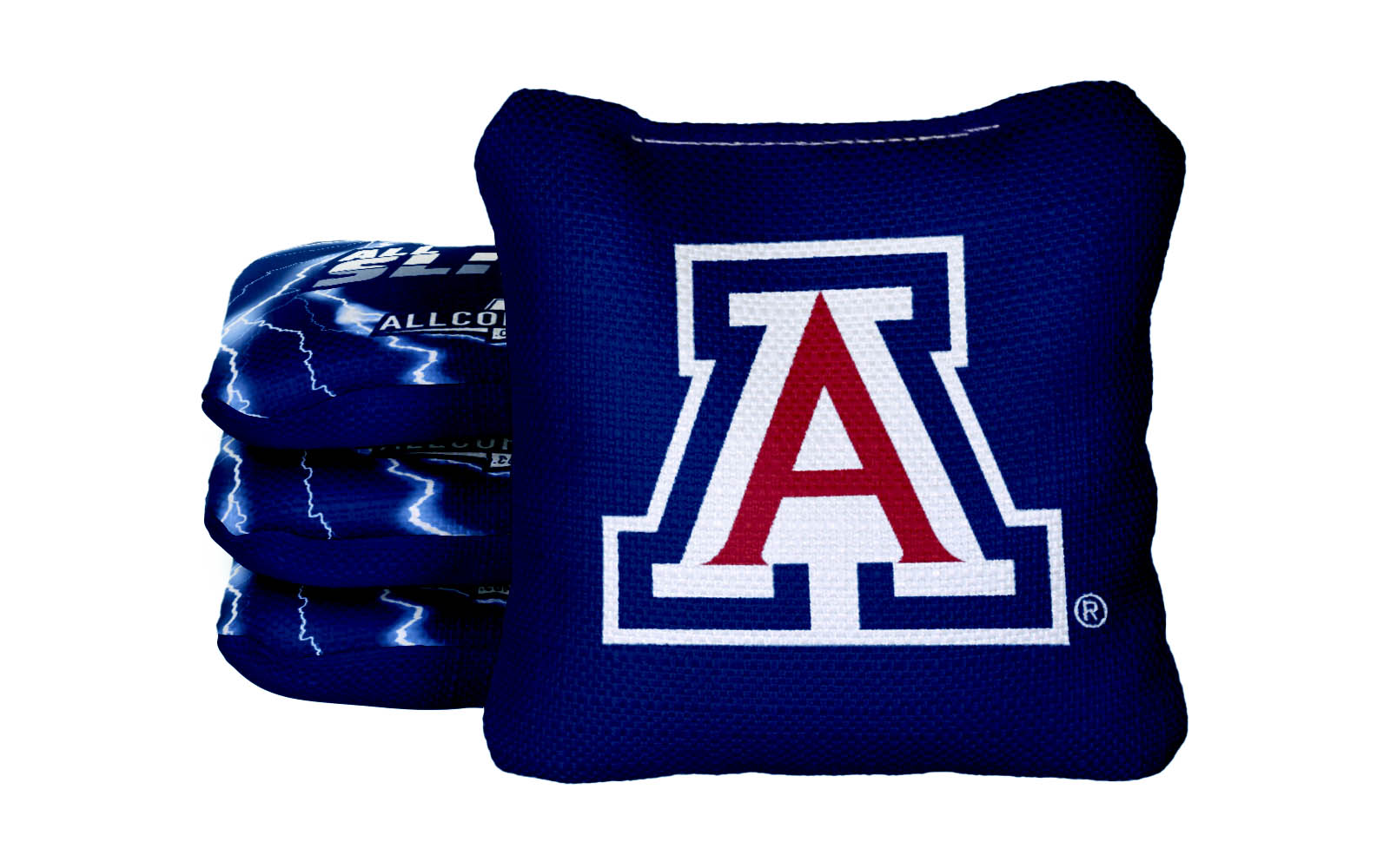 Officially Licensed Collegiate Cornhole Bags - All-Slide 2.0 - Set of 4 - University of Arizona