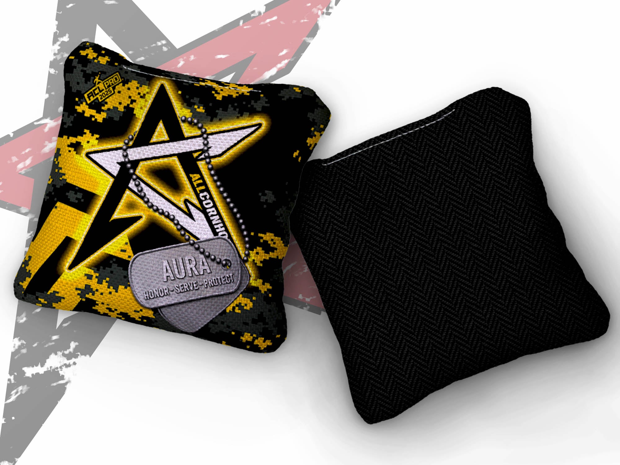 2025 AllCornhole Multiple Bag Models - "Army” - ACL Pro Stamped Cornhole Bags - SET OF 4 BAGS