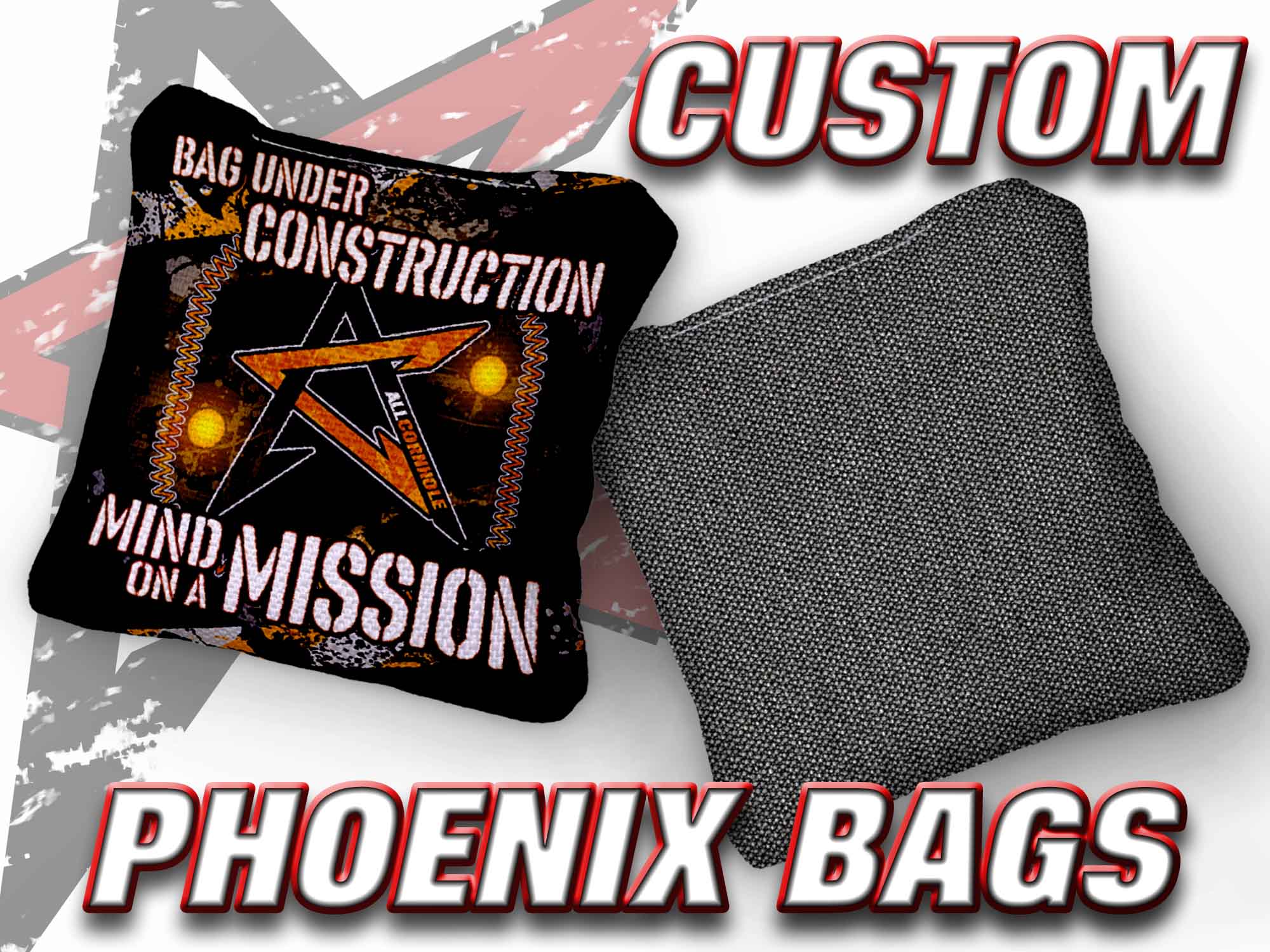 2025 AllCornhole Phoenix Cornhole Bags - “CUSTOM” - Set of 4 Bags
