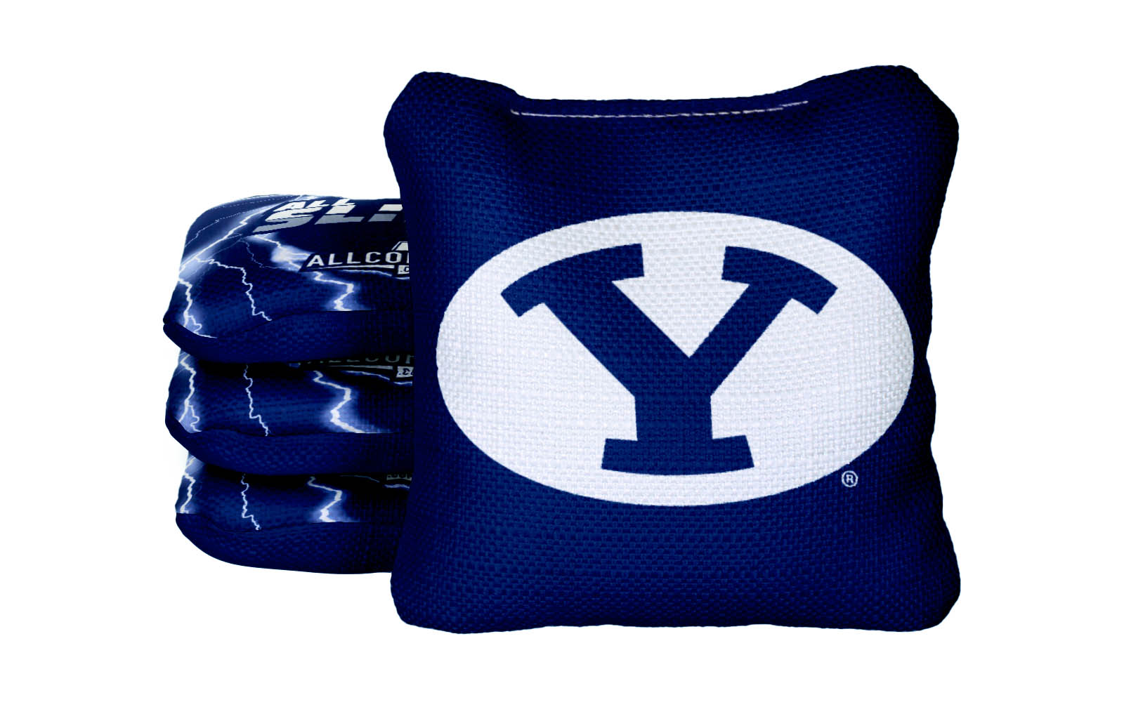 Officially Licensed Collegiate Cornhole Bags - All-Slide 2.0 - Set of 4 - BYU