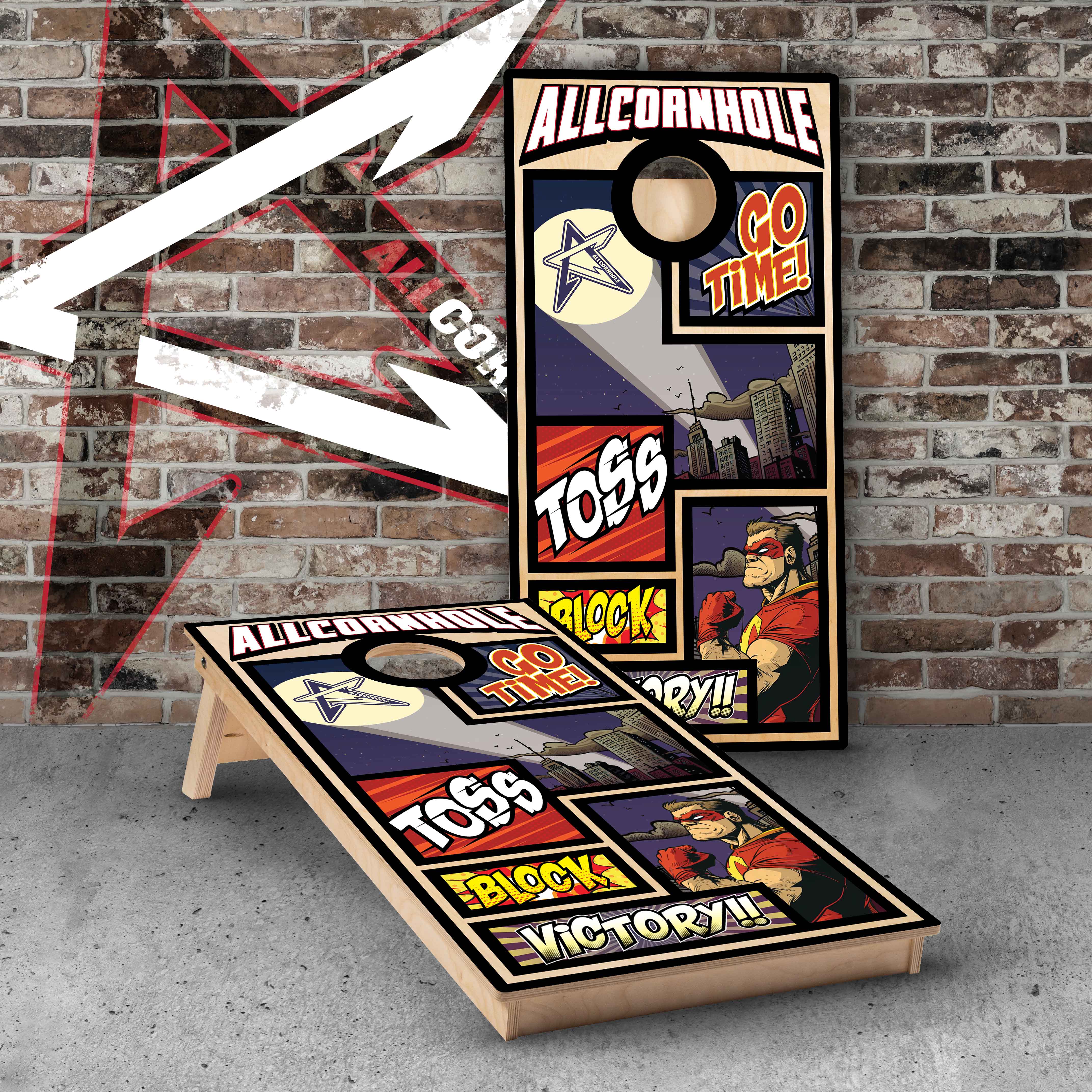 AllCornhole "Board Hero" Cornhole Boards- Comp Model