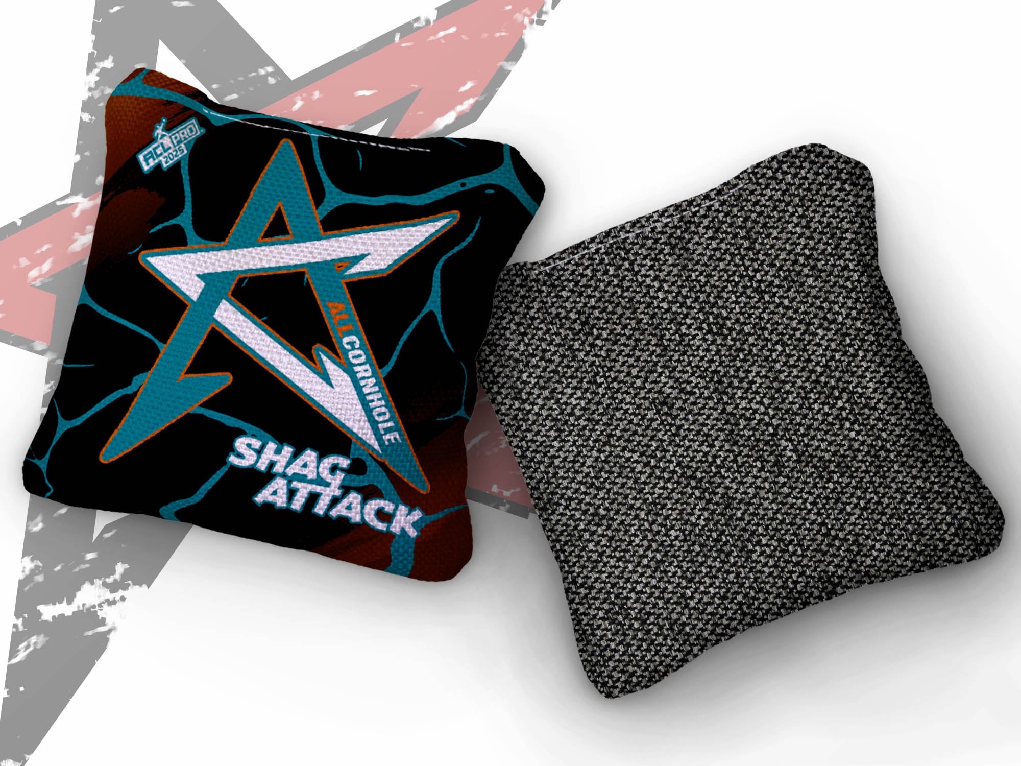 2025 AllCornhole Multiple Bag Models - "Dark Cracks” - ACL Pro Stamped Cornhole Bags - SET OF 4 BAGS