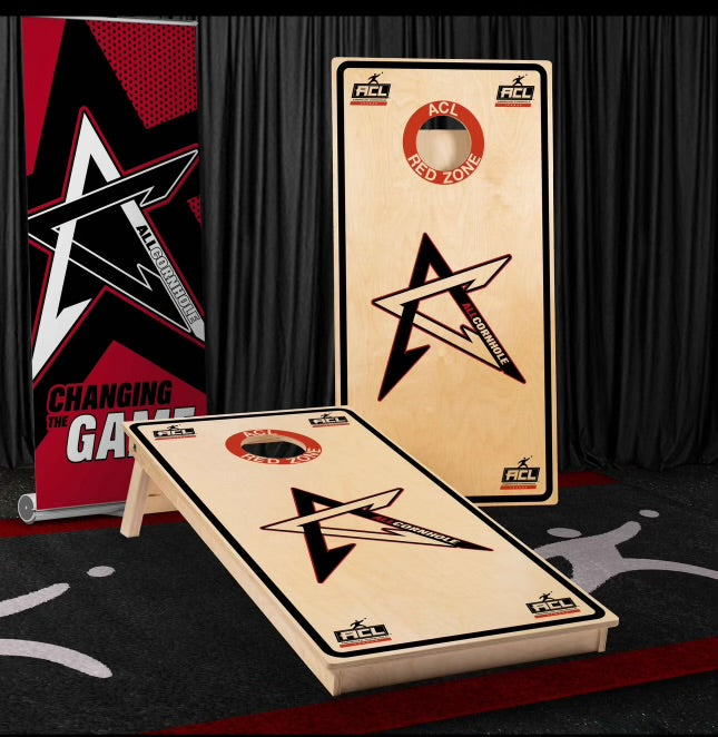 Official ACL ELITE Cornhole Boards - NATURAL