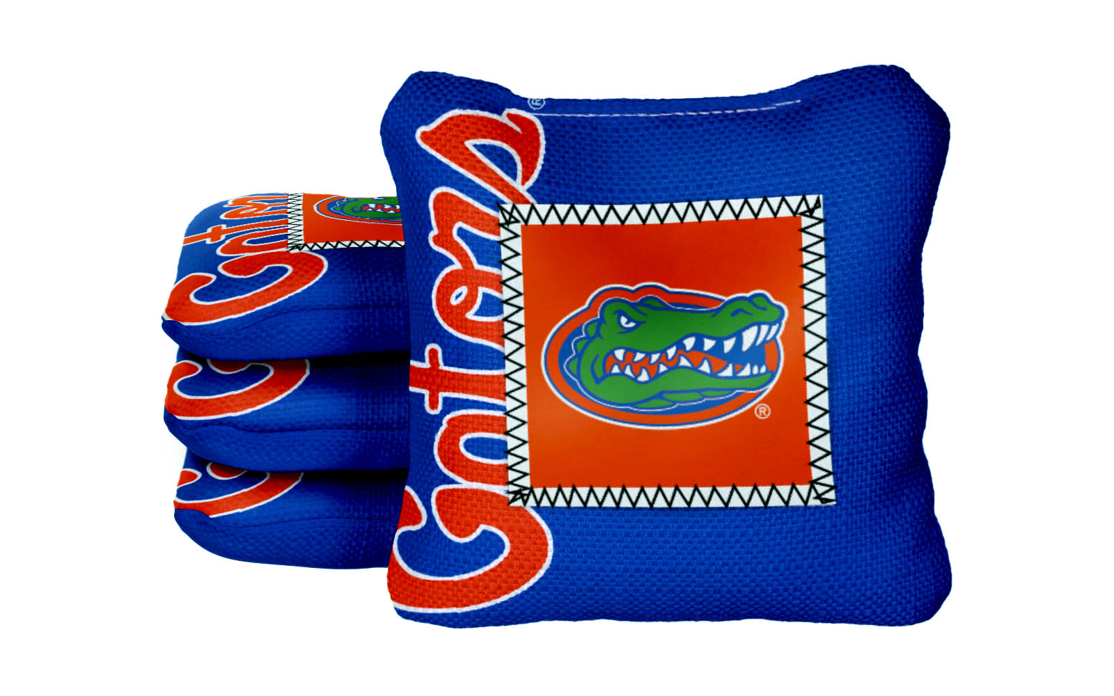 Officially Licensed Collegiate Cornhole Bags - Gamechangers - Set of 4 - University of Florida
