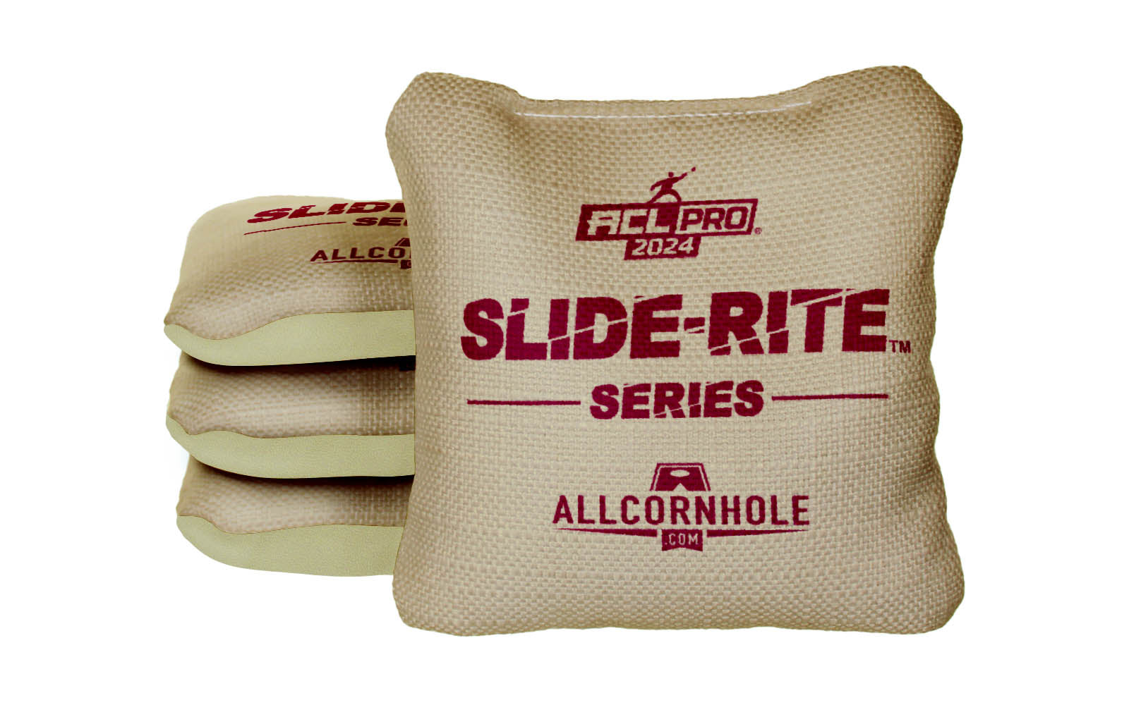 Officially Licensed Collegiate Cornhole Bags - Slide Rite - Set of 4 - Florida State University
