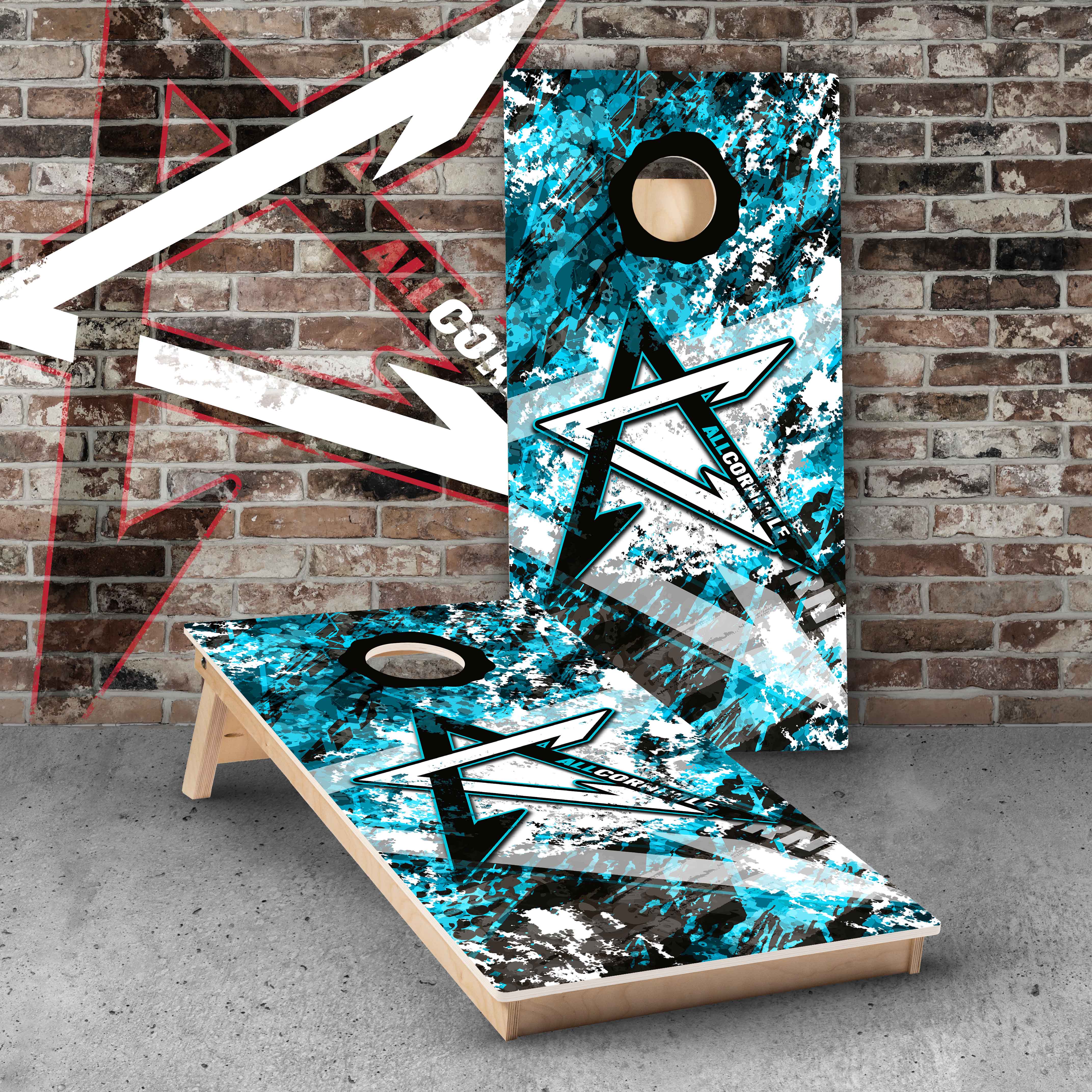 AllCornhole "Grunge" Boards- Pro Model