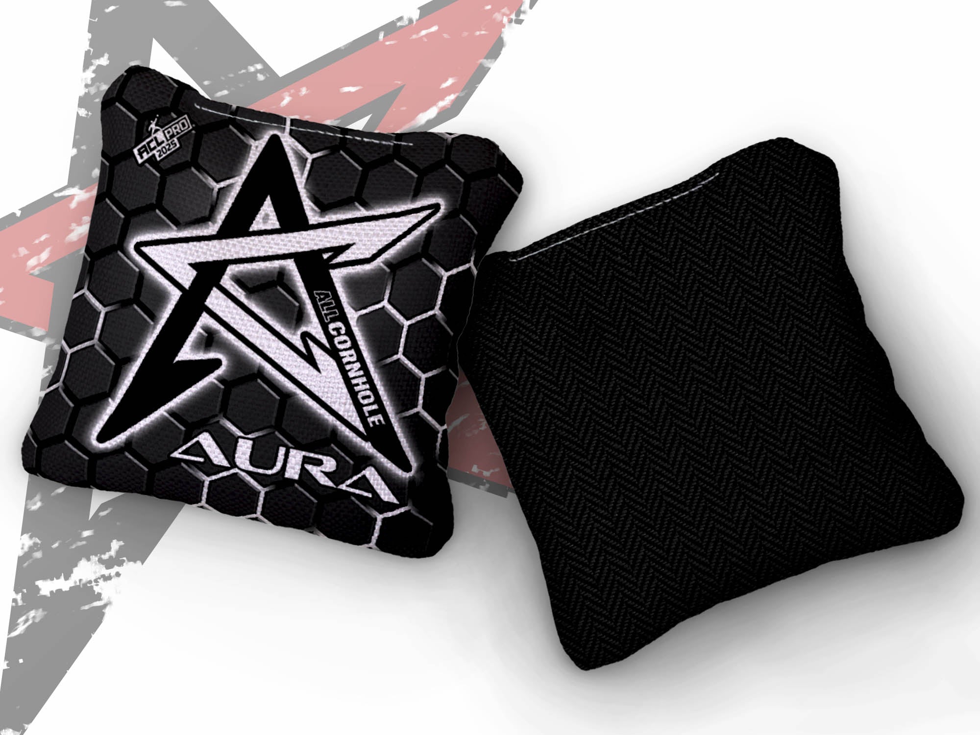 2025 AllCornhole Multiple Bag Models - "Dark Hex” - ACL Pro Stamped Cornhole Bags - SET OF 4 BAGS