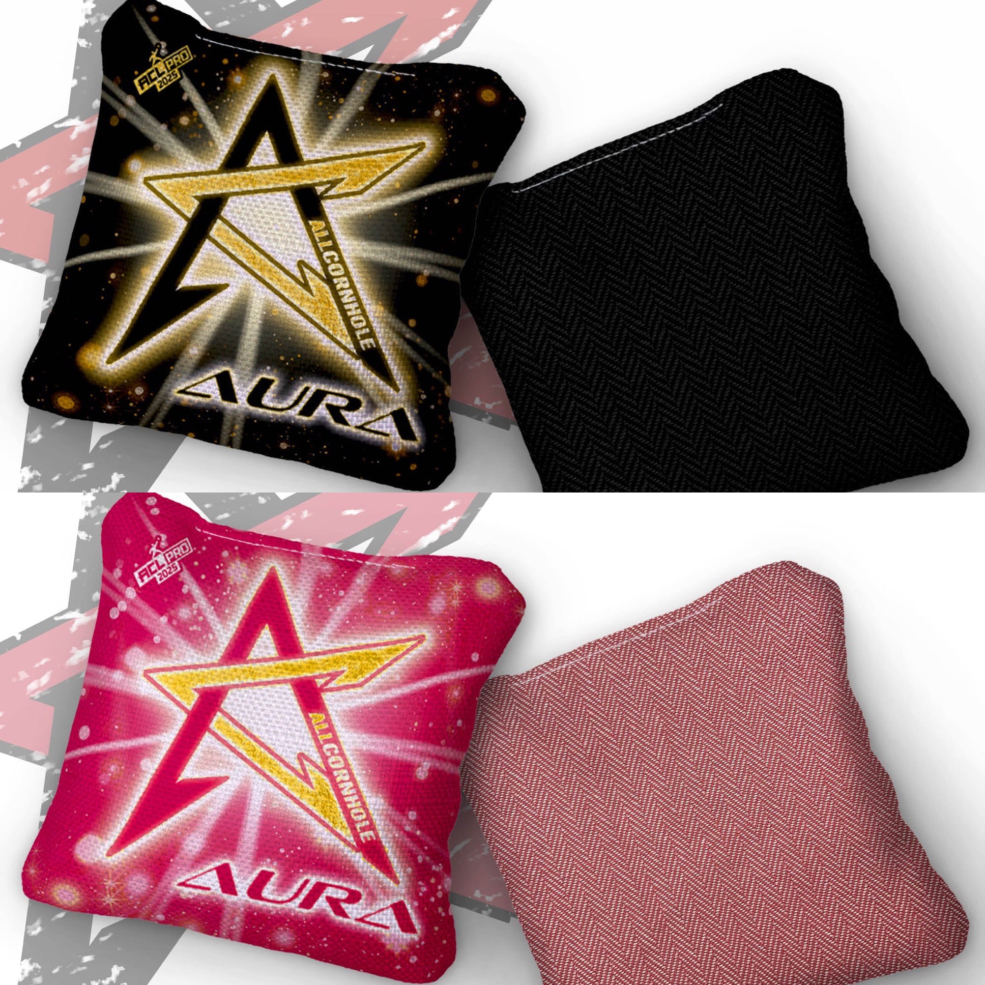 2025 AURA -“INTERSTELLAR” - ACL Pro Stamped Cornhole Bags - SET OF 4 BAGS