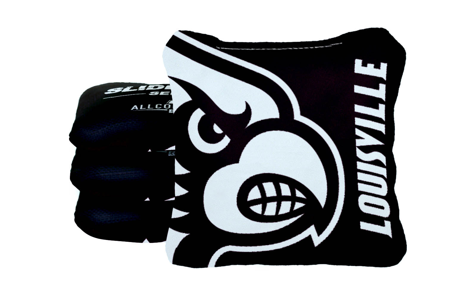 Officially Licensed Collegiate Cornhole Bags - Slide Rite - Set of 4 - University of Louisville