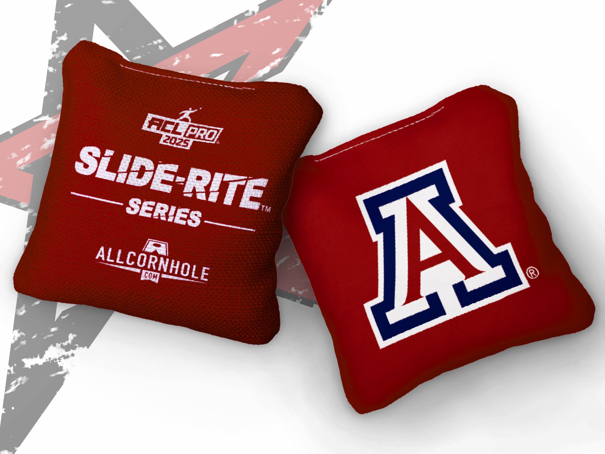 Officially Licensed Collegiate Cornhole Bags - Slide Rite - Set of 4 - University of Arizona