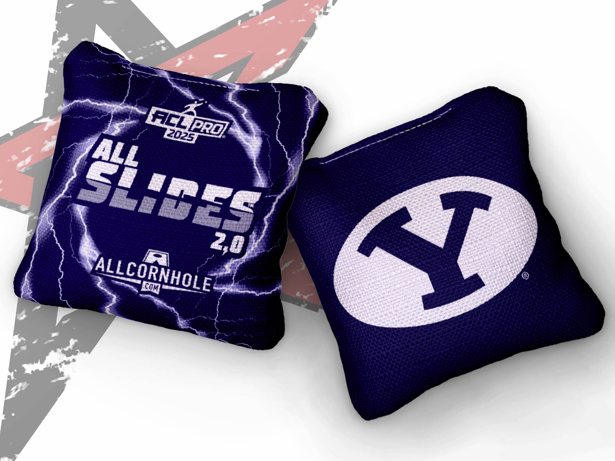 Officially Licensed Collegiate Cornhole Bags - All-Slide 2.0 - Set of 4 - BYU