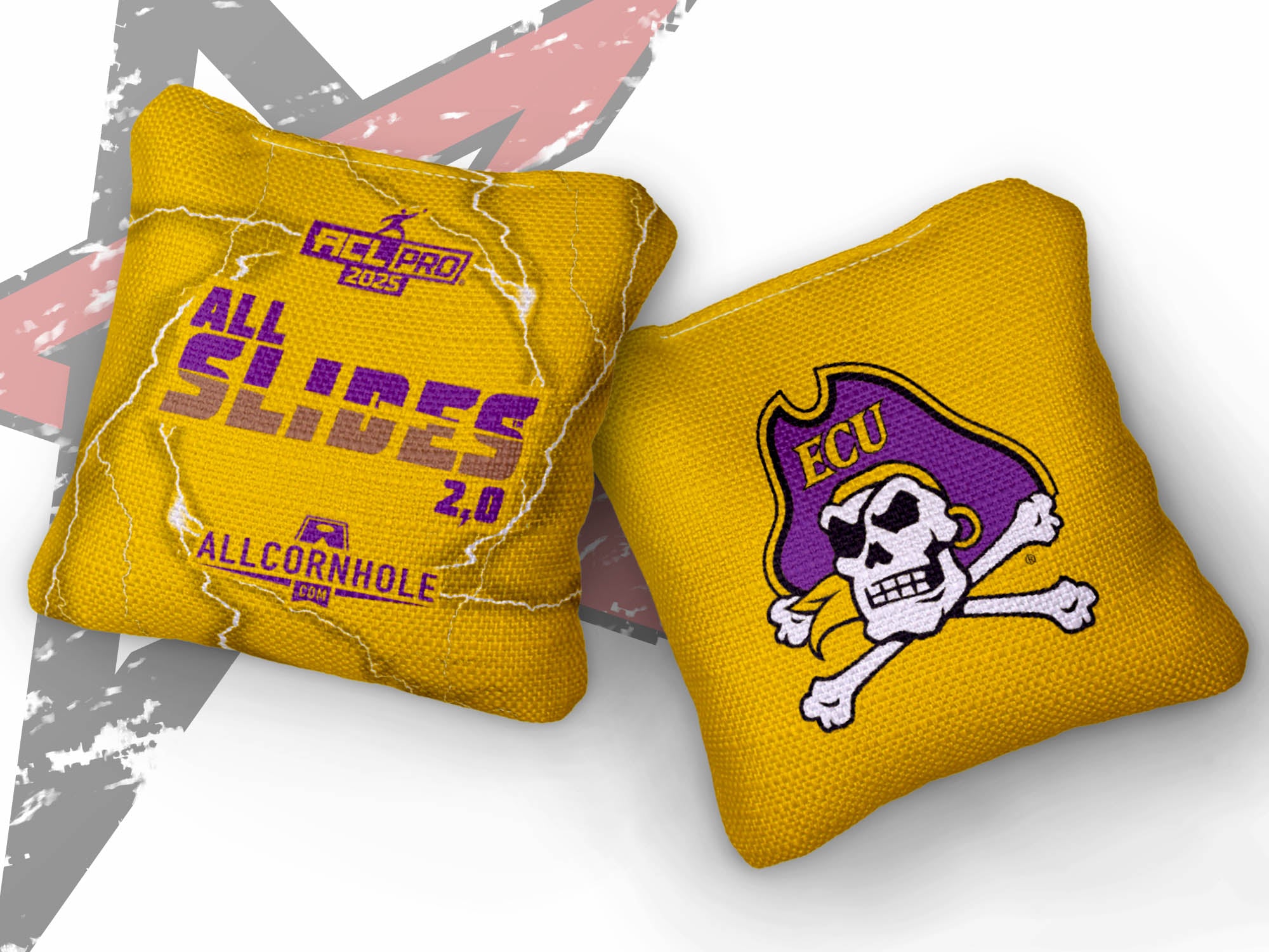 Officially Licensed Collegiate Cornhole Bags - All-Slide 2.0 - Set of 4 - East Carolina University