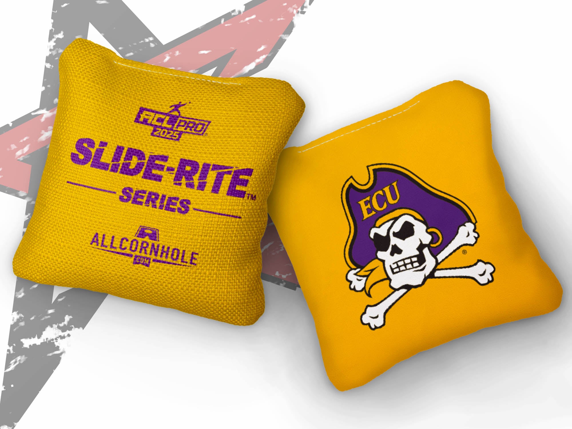 Officially Licensed Collegiate Cornhole Bags - Slide Rite - Set of 4 - East Carolina University