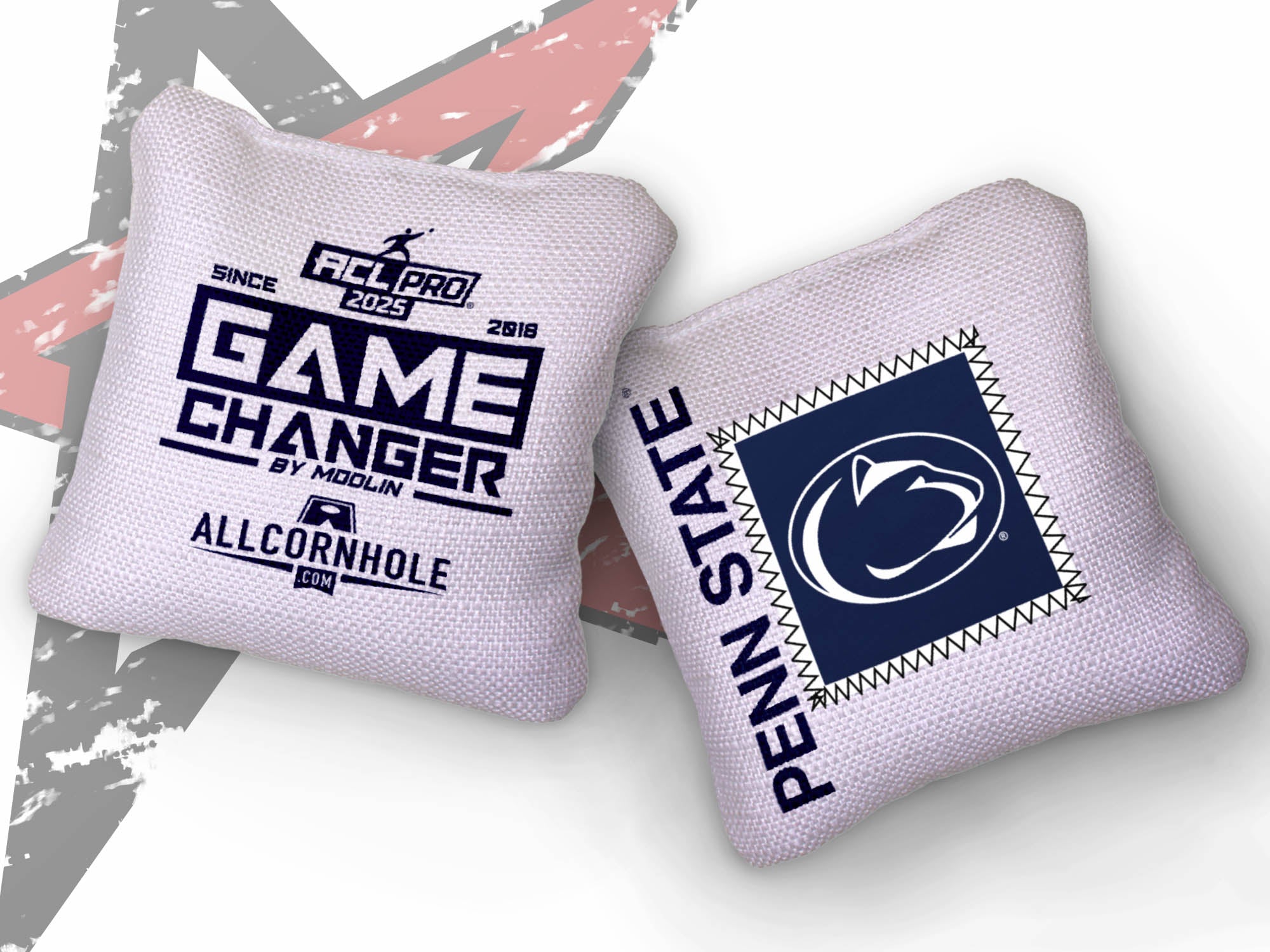 Officially Licensed Collegiate Cornhole Bags - Gamechangers - Set of 4 - Penn State University