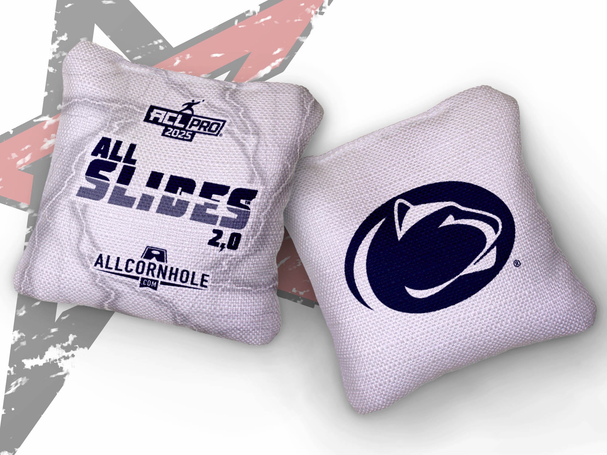 Officially Licensed Collegiate Cornhole Bags - All-Slide 2.0 - Set of 4 - Penn State  University