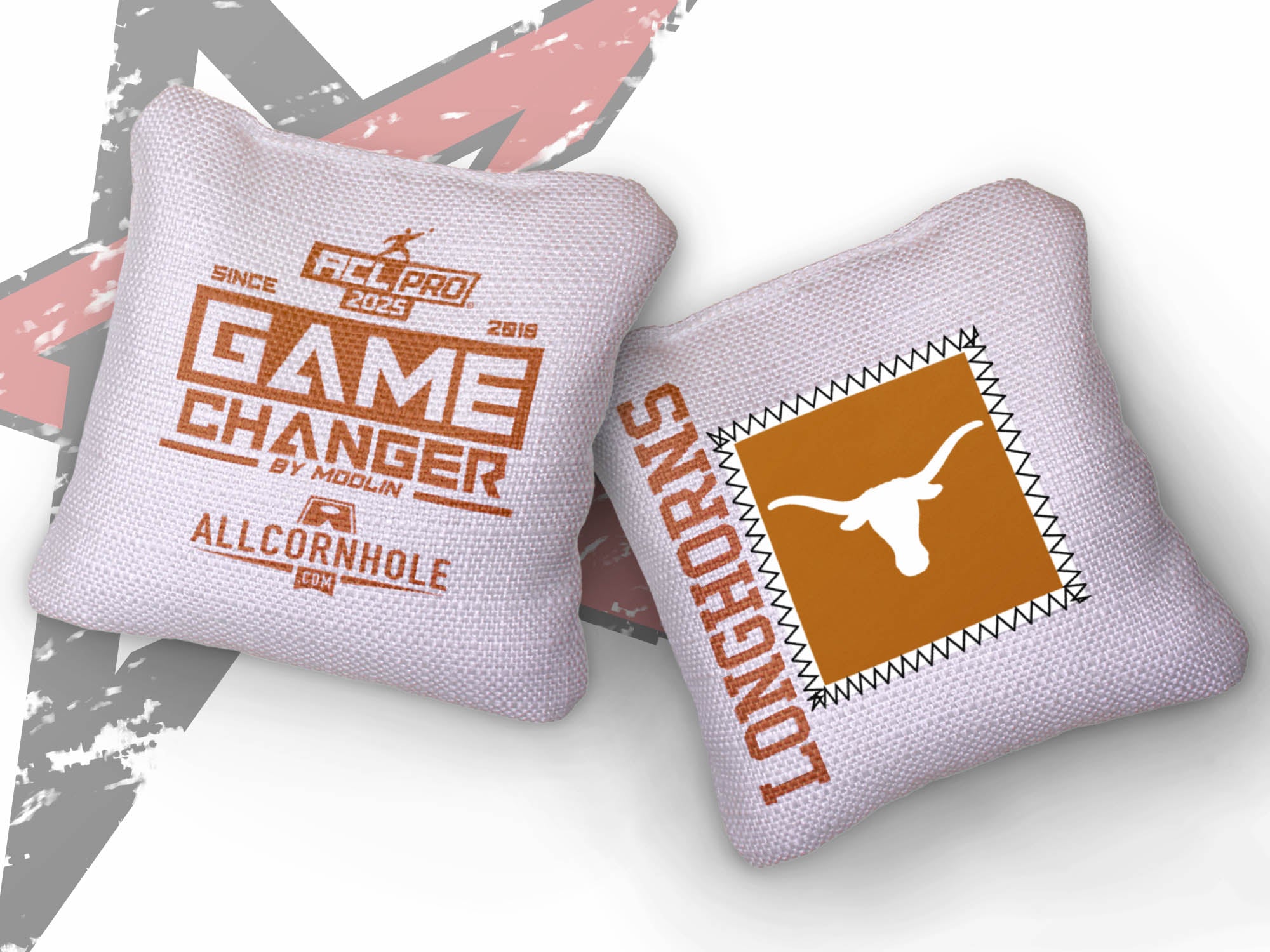 Officially Licensed Collegiate Cornhole Bags - Gamechanger - Set of 4 - University of Texas