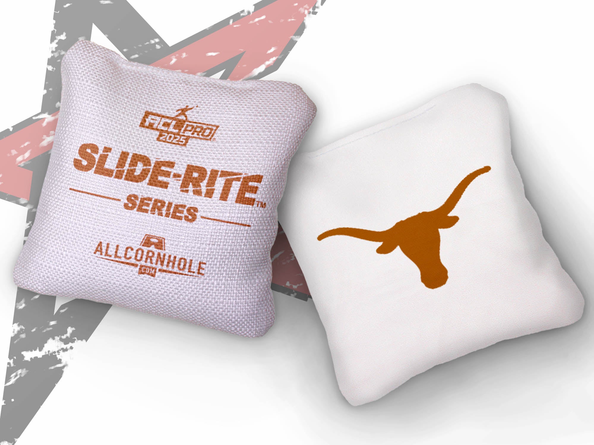 Officially Licensed Collegiate Cornhole Bags - Slide Rite - Set of 4 - University of Texas