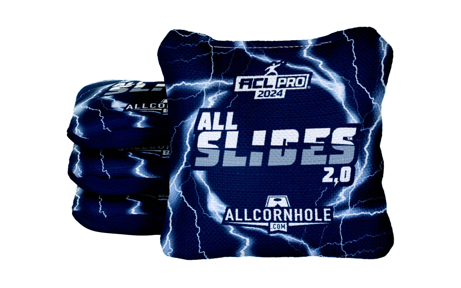 Officially Licensed Collegiate Cornhole Bags - All-Slide 2.0 - Set of 4 - Penn State  University