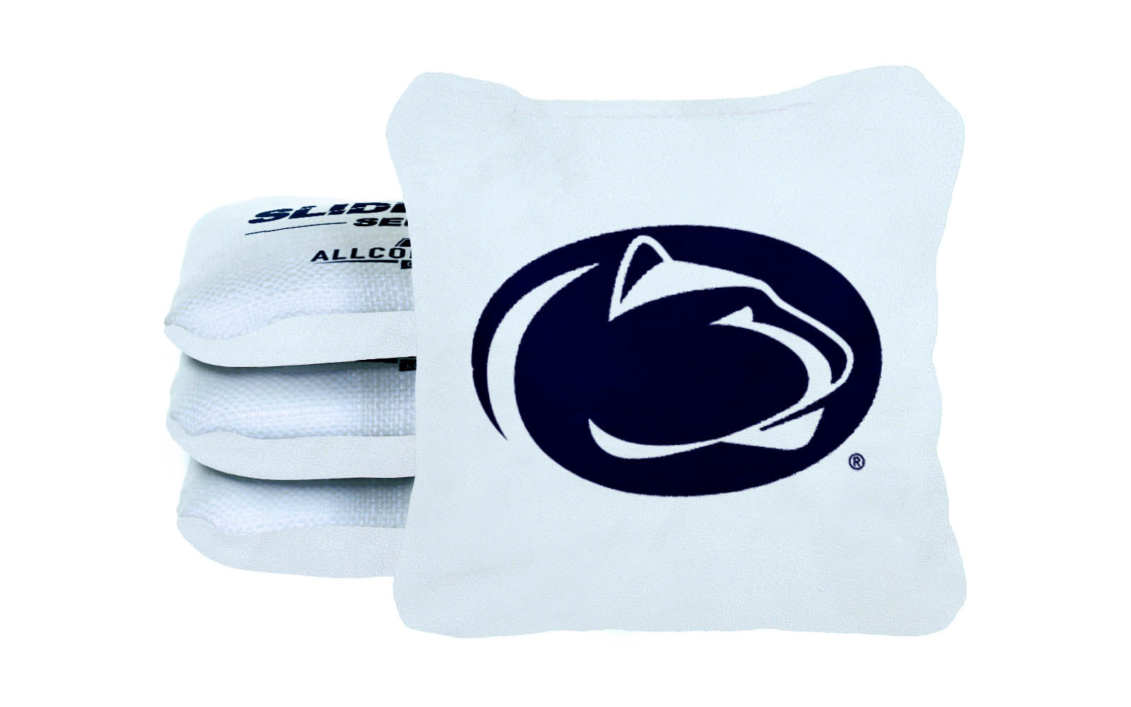 Officially Licensed Collegiate Cornhole Bags - Slide Rite - Set of 4 - Penn State University
