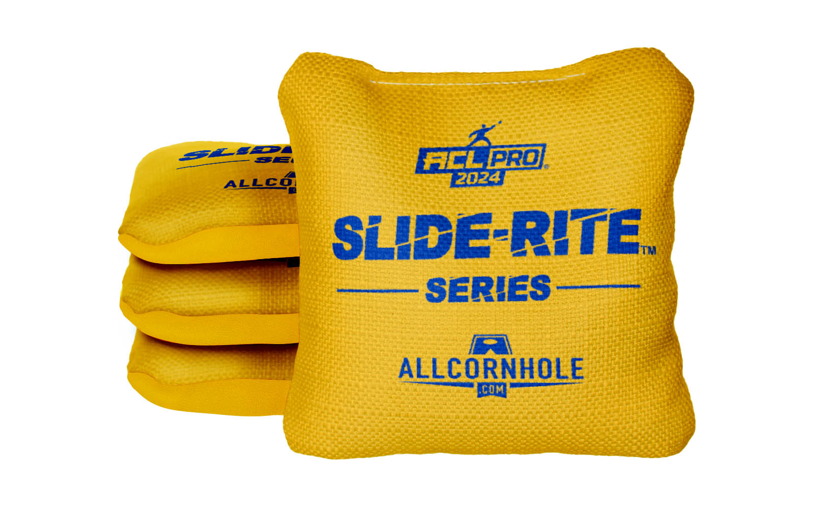 Officially Licensed Collegiate Cornhole Bags - Slide Rite - Set of 4 - University of Pittsburgh