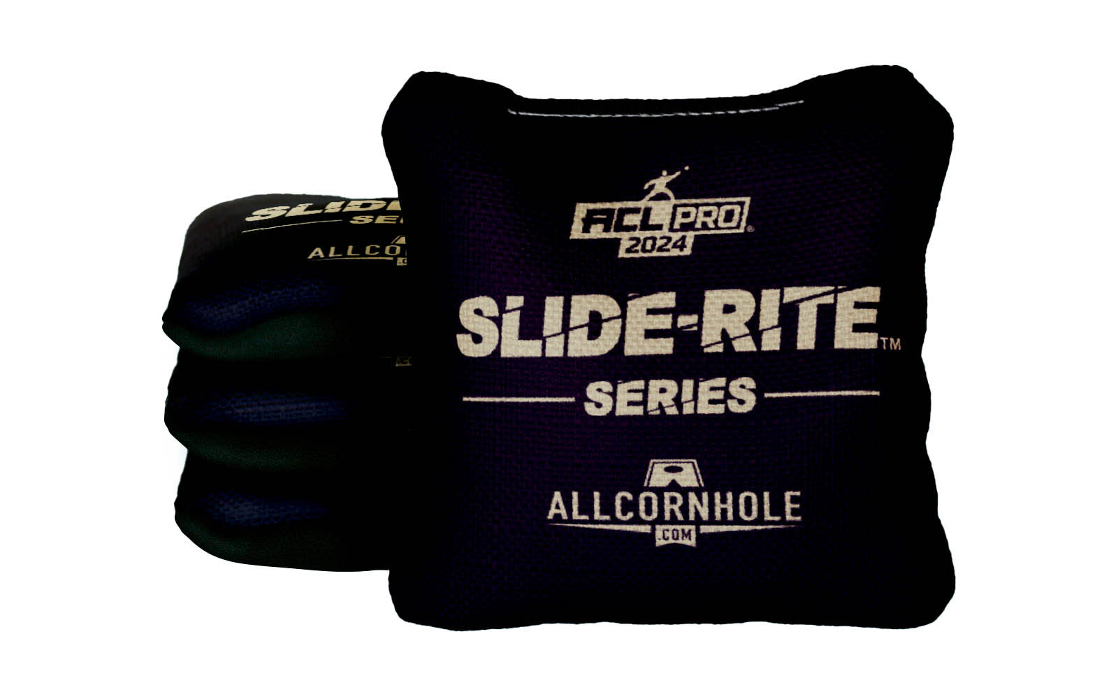 Officially Licensed Collegiate Cornhole Bags - Slide Rite - Set of 4 - Purdue University