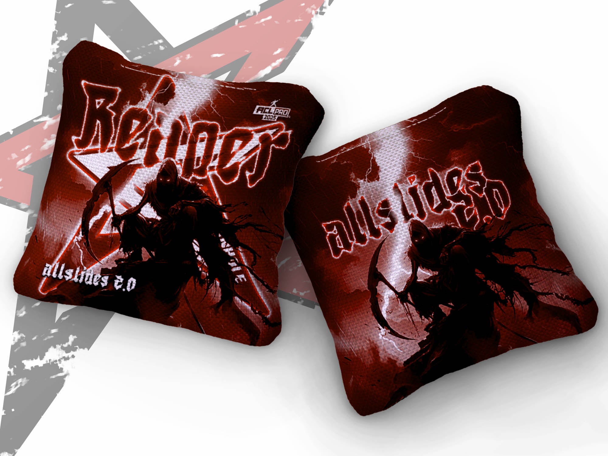 2025 ALL SLIDES 2.0 - "Reaper" - ACL Pro Stamped Cornhole Bags - SET OF 4 BAGS