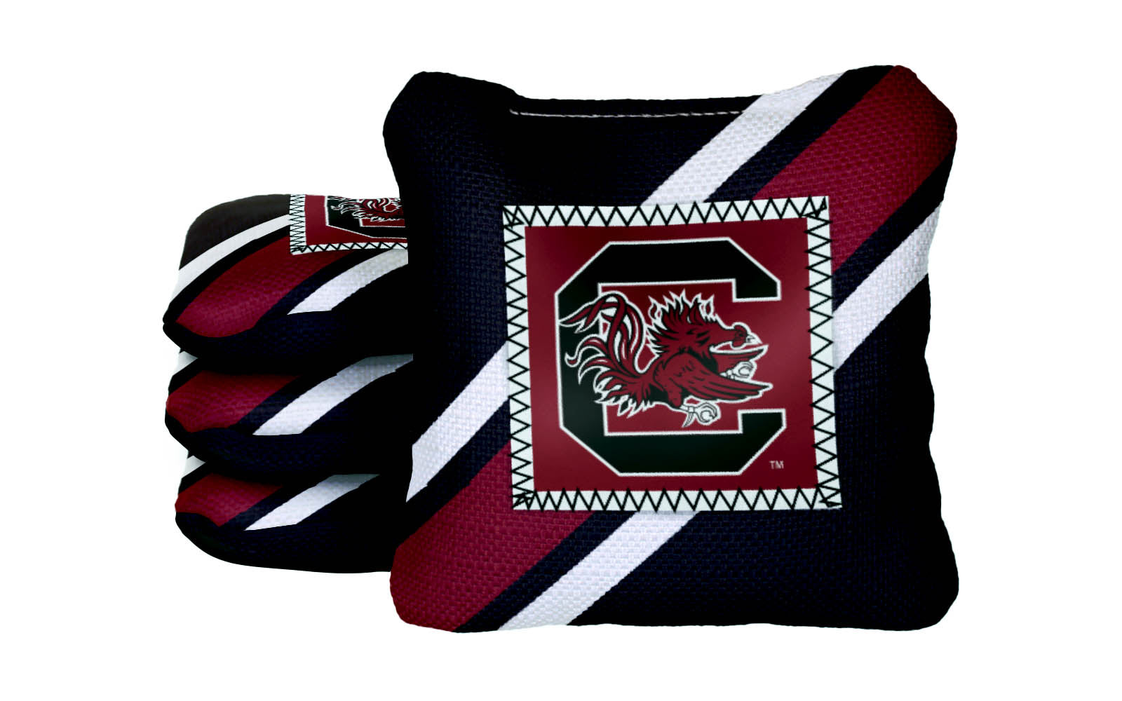 Officially Licensed Collegiate Cornhole Bags - Gamechangers - Set of 4 - South Carolina University
