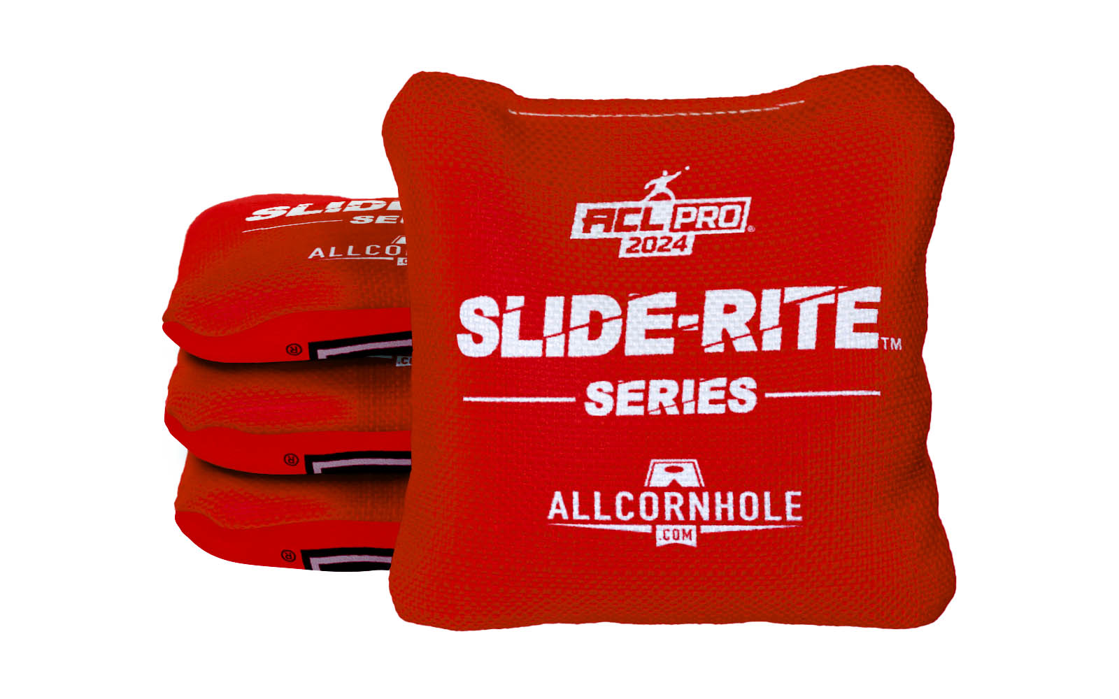 Officially Licensed Collegiate Cornhole Bags - Slide Rite - Set of 4 - Texas Tech University