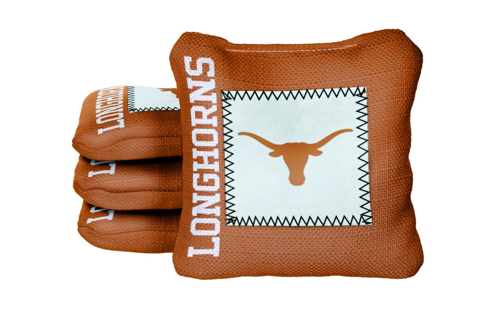 Officially Licensed Collegiate Cornhole Bags - Gamechanger - Set of 4 - University of Texas