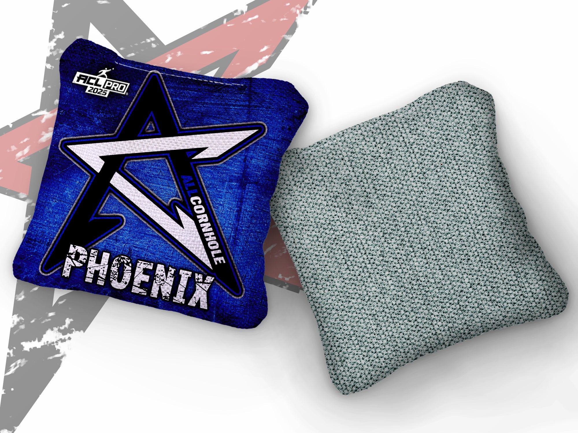 2025  PHOENIX - "TEXTURED" - ACL Pro Stamped Cornhole Bags - SET OF 4 BAGS