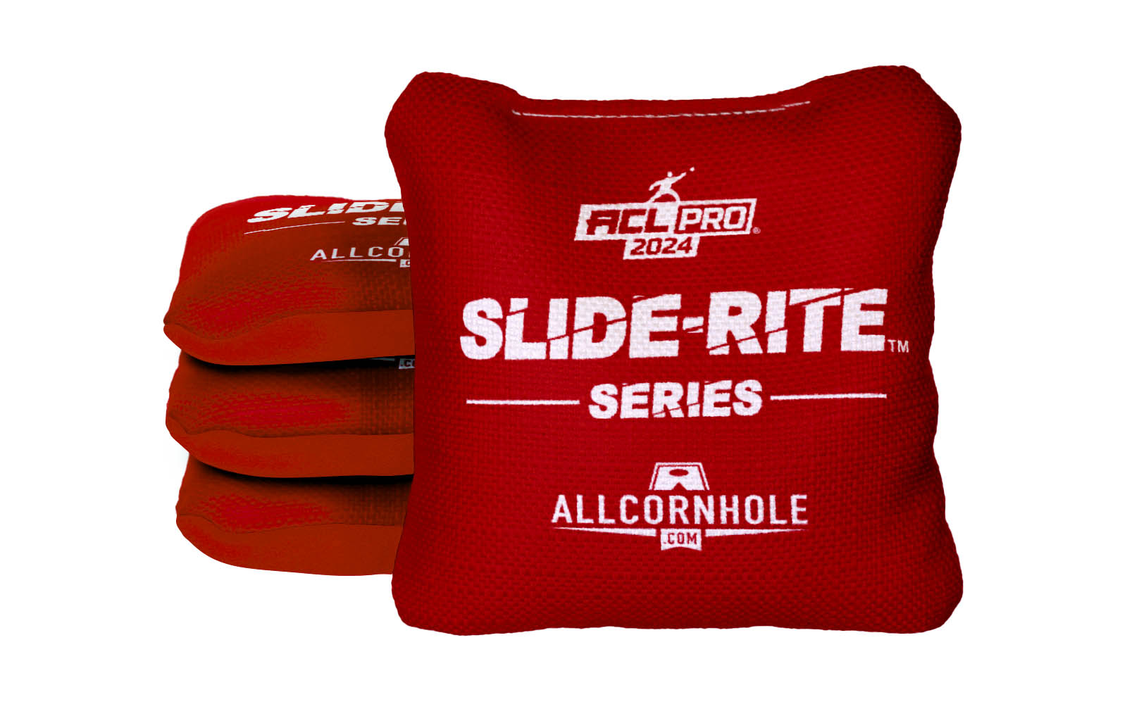 Officially Licensed Collegiate Cornhole Bags - Slide Rite - Set of 4 - University of Utah