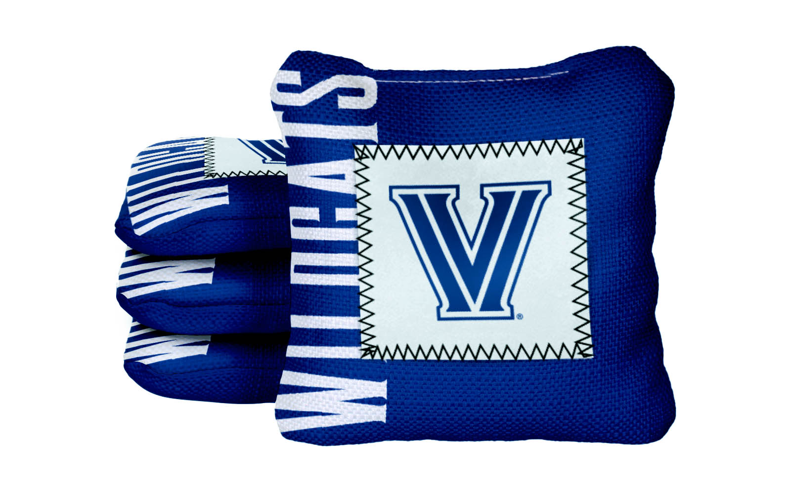 Officially Licensed Collegiate Cornhole Bags - Gamechangers - Set of 4 - Villanova University