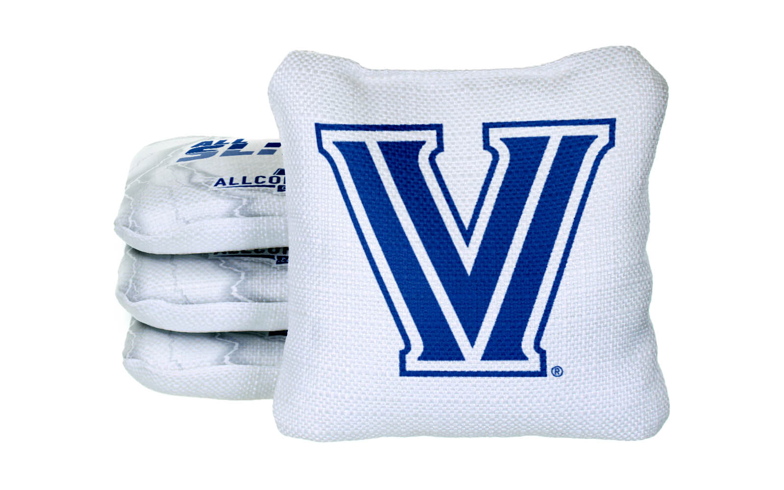 Officially Licensed Collegiate Cornhole Bags - All-Slide 2.0 - Set of 4 - Villanova University