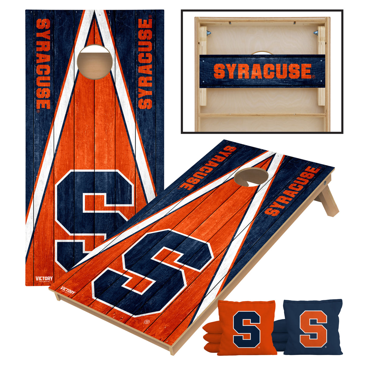 Syracuse University Orange | 2x4 Tournament Cornhole Set