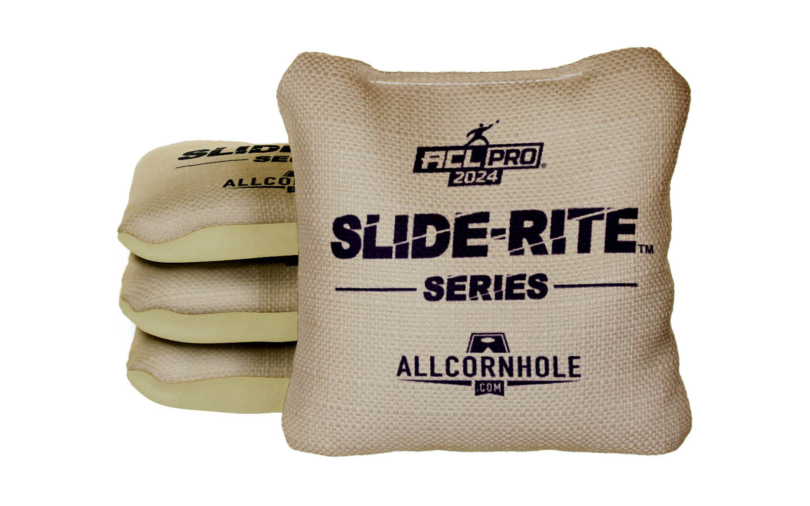 Officially Licensed Collegiate Cornhole Bags - Slide Rite - Set of 4 - Wake Forest University