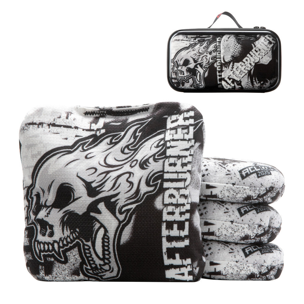 Gray Afterburner ACL Comp Cornhole Bags - Set of 4 Bags