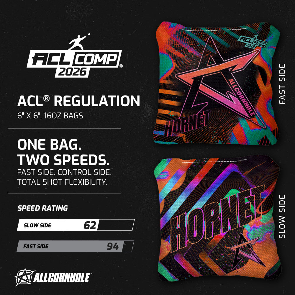ACL Comp Street Hornet Cornhole Bags