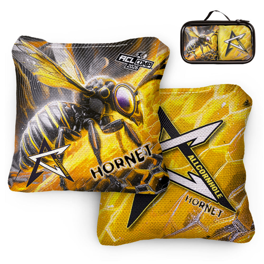 ACL Comp Yellow Hornet Cornhole Bags