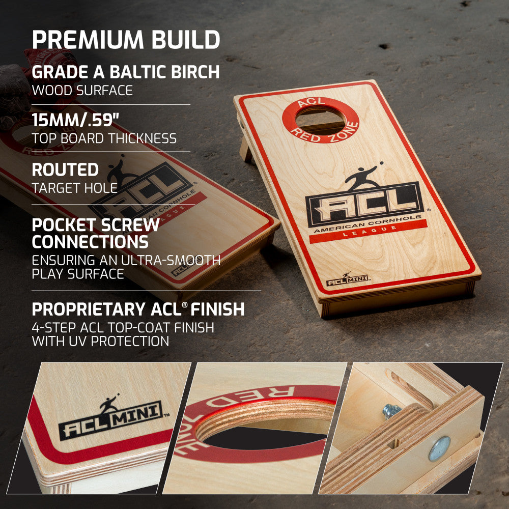 ACL Mini 1x2 Cornhole Board Set