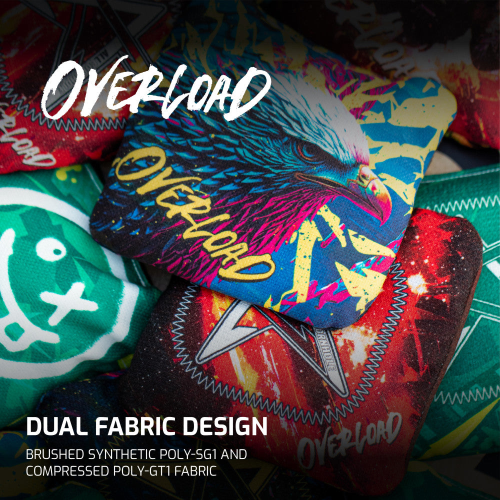 2025 Green Overload ACL Pro Cornhole Bags - Set of 4 Bags