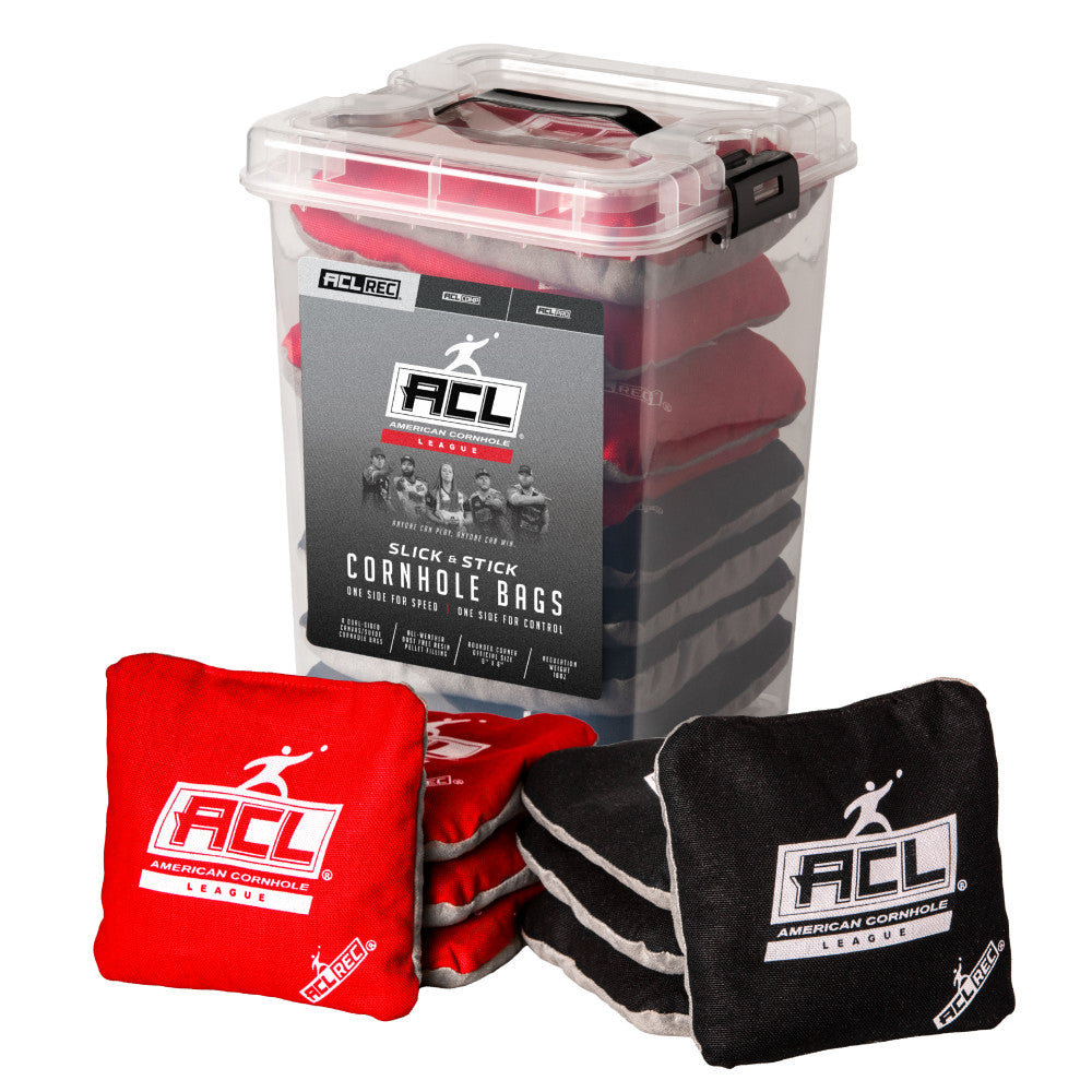 ACL Rec Rounded Corner Stick-N-Slick Cornhole Bags