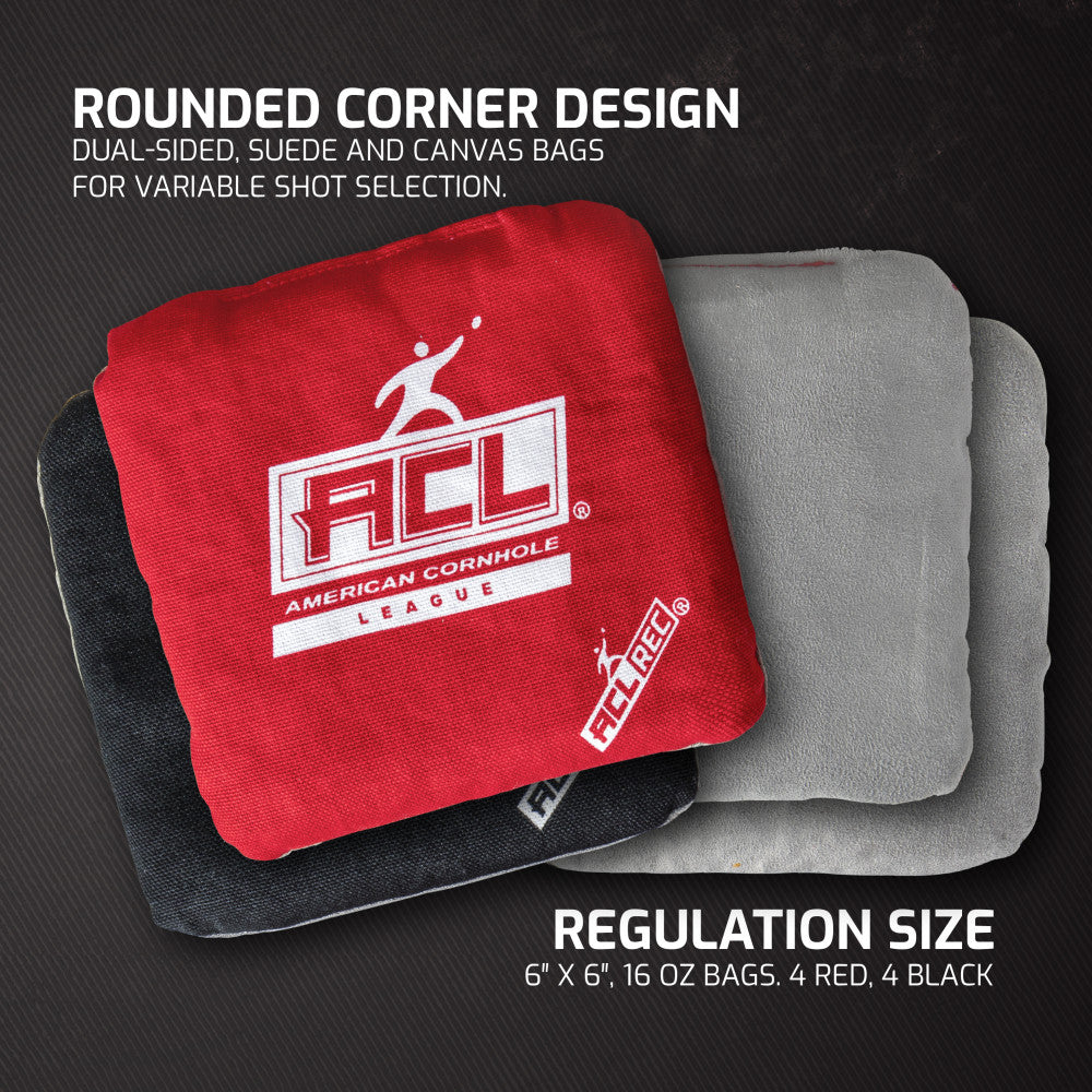 ACL Rec Rounded Corner Stick-N-Slick Cornhole Bags