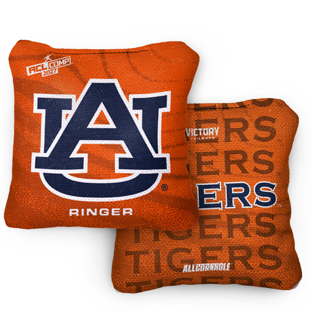 2027 Auburn Tigers RINGER Orange ACL Comp Cornhole Bags – Set of 4 Bags