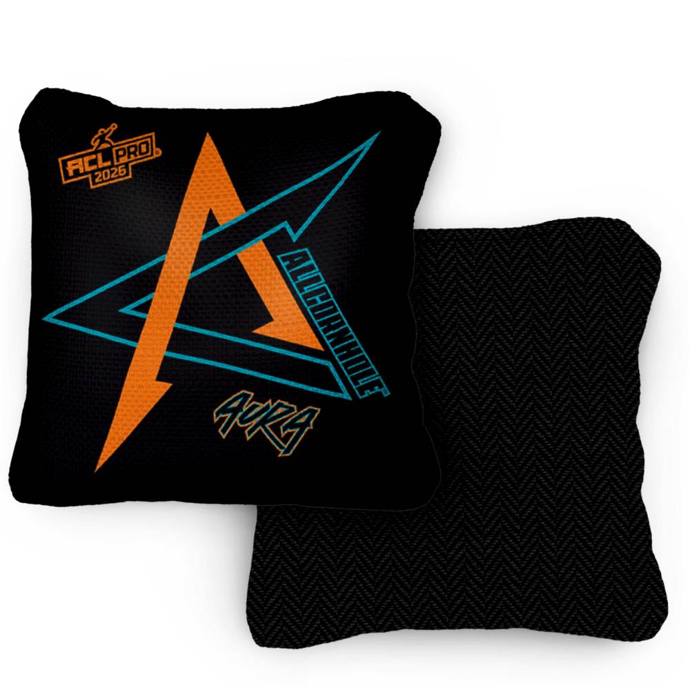 2026 Aura Blackout ACL Pro Stamped Cornhole Bags – Set of 4 Bags